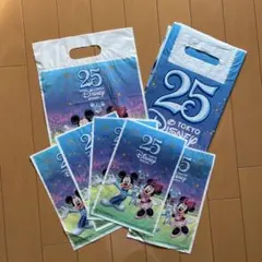 東京ディズニーリゾート 25周年 ショップ袋 7枚セット