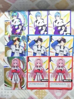 【匿名配送】にじさんじクラスジャージコレカ 周央サンゴ/緑仙/三枝明那 セット