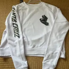 SANTA CRUZ ホワイト トレーナー Mサイズ