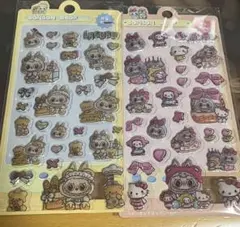 ボンボンドロップシール ラブブ ぷくぷく2点セット