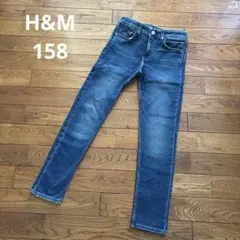 H&M デニムパンツ スキニー 160