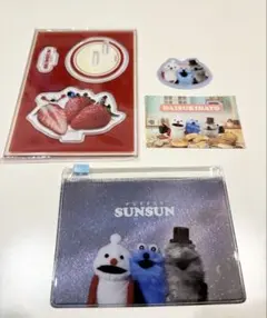 パペットスンスン アクリルスタンド セブン Happyくじ F賞 おまけ付き