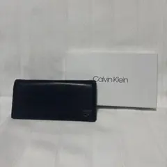 Calvin Klein　ブラック レザー 長財布