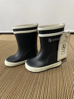 AIGLE レインブーツ 11.0cm ブラック