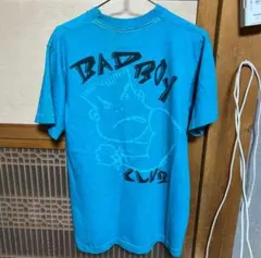BAD BOY CLUB & LIFE'S A BEACH Tシャツ　M（大）青のサムネイル