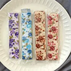 リボン グログラン まとめ売り ハンドメイド キッズ ベビー ヘアゴム 花