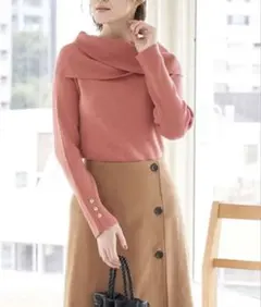 ロペピクニック ROPE' PICNIC クロスオフショルダートップス