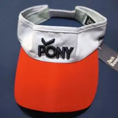 ジャックバニー×PONY コラボ サンバイザー ／ 超〜貴重 新品未使用品