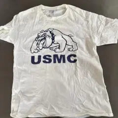 USMC ブルドッグロゴ Tシャツ