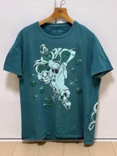 ジョジョ✖️アルトラヴァイオレンス Tシャツ ハイエロファントグリーン
