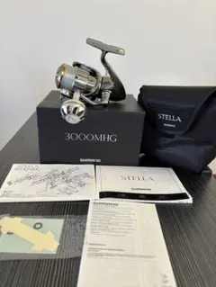 美品SHIMANO STELLA 3000MHG スピニングリールのサムネイル
