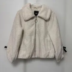 JENNI love ボアジャケット ホワイト　150のサムネイル
