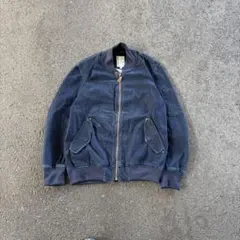 Rocky MAー1風 デニム ジャケット ダブルジップ シティーボーイ