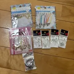 手芸ストラップ／ピアス他