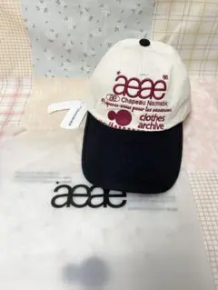 aeae 刺繍ロゴ ベースボールキャップ⑨