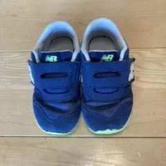 New Balance ニューバランス IZ373 ネイビー 子供 14.0㎝