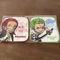 ONE PIECE くら寿司コラボ SHANKS & ZORO タオル ゾロ