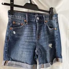 GAP ダメージデニムショートパンツ