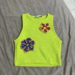 ZARA ノースリーブ　トップス