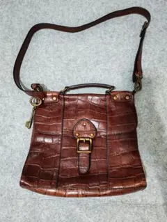 希少 COACH Y2K Poppy Chain Enamel Bag ブラウン | Mercari