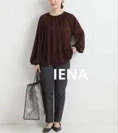 IENA イエナ♡ドルマンスリーブブラウス　ボルドー