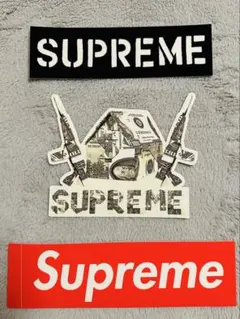 Supreme ロゴステッカー パープル - メルカリ