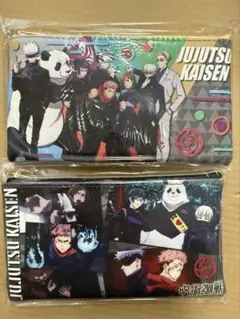 呪術廻戦　フラットポーチ　2個セット