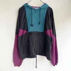 90s champion アノラックパーカー ナイロンプルオーバー ヴィンテージ