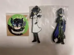 ツイステ　マレウス・ドラゴニア　一番くじ　ラバスト　実験着　寮服　ラバーチャーム