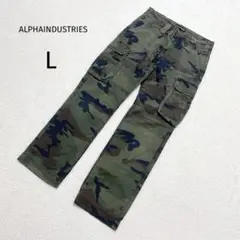 ♡アルファインダストリーズ♡ カーゴパンツ　カモフラージュ柄　アメリカ　軍人