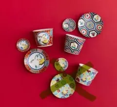 FEILER 花柄 陶器セット カップと皿　梅菊 2025年最新】FEILER 食器の人気アイテム - メルカリ