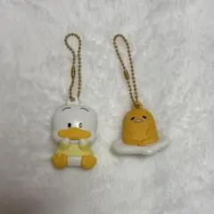 サンリオ ガチャ ぺたんこマスコット あひるのペックル ぐでたま ポムポムプリン