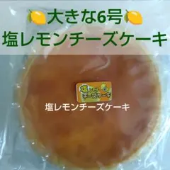 塩レモンチーズケーキ6号　大阪前田製菓 アウトレット 工場直売のサムネイル