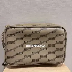 BALENCIAGA バレンシアガ シグネチャーダブルジップポーチ モノグラム