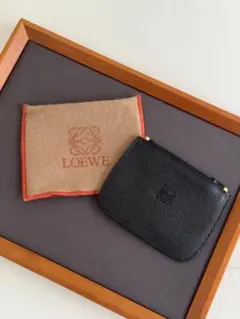 【美品未使用】LOEWE ブラック コインケース スウェード　箱有 ロエベ コインケース ユニセックス LOEWE – Rehello by BOOKOFF
