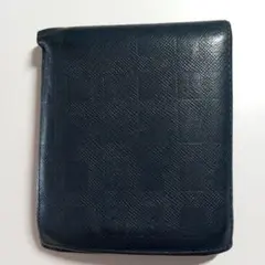 DAKS ネイビー 二つ折り財布