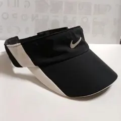 NIKE GOLF サンバイザー ブラック ホワイトのサムネイル