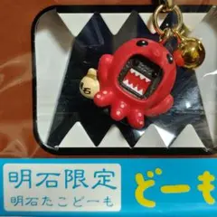 滋賀限定 どーもくんキーホルダー タヌキ信楽焼 ご当地ストラップ