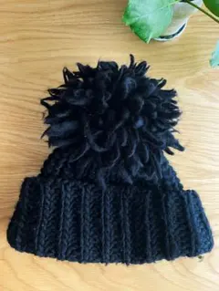 CA4LA ポンポン付きニット帽