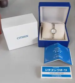 CITIZEN chere アナログ腕時計 シルバーゴールド