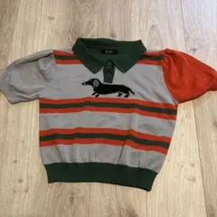 grapefruit moon ダックスフント刺繍 半袖トップス