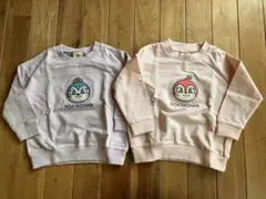 新品 アンパンマン ドキン コキン 刺繍 薄手トレーナー 100センチ