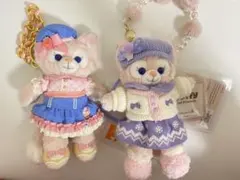 上海香港ディズニーランド リーナベル ぬいぐるみバッジまとめセット