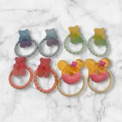 色んな種類詰め合わせセット★ キッズ 赤ちゃん ヘアゴム 髪ゴム 可愛い 薄毛