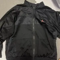 Jordan ブラック ナイロンジャケット
