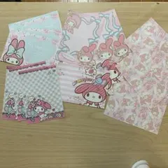 ミ*ー様 サンリオ マイメロディ バラメモ各3枚