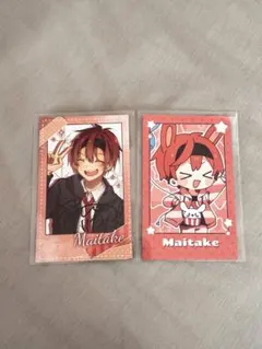 ちょこらび　まいたけ　チェキ風カード　サイン　最終値下げ