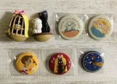 ジブリ/魔女の宅急便/キキ/缶バッジ/ブローチ/刺繍/ジジ/トンボ - メルカリ