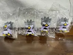 はぴだんぶい　キラキラもっと応援フィギュア　バッドばつ丸　サンリオ　ガチャガチャ