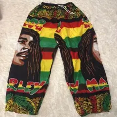 【新品】タイパンツ ガウチョ リラコ ボブ・マーリー